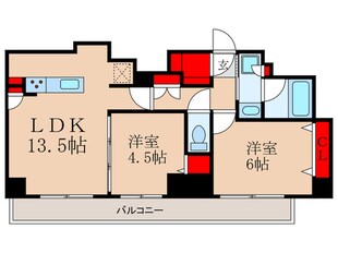 鍋横アパートメントハウスの物件間取画像